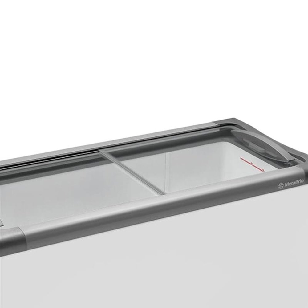 Freezer Horizontal Metalfrio 400 Litros NF40S | com Luz de LED, Branco, 110V
