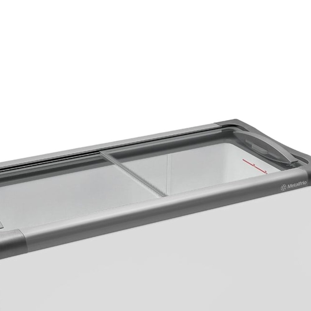 Freezer Horizontal Metalfrio 400 Litros NF40S - com Luz de LED, Branco, 220V