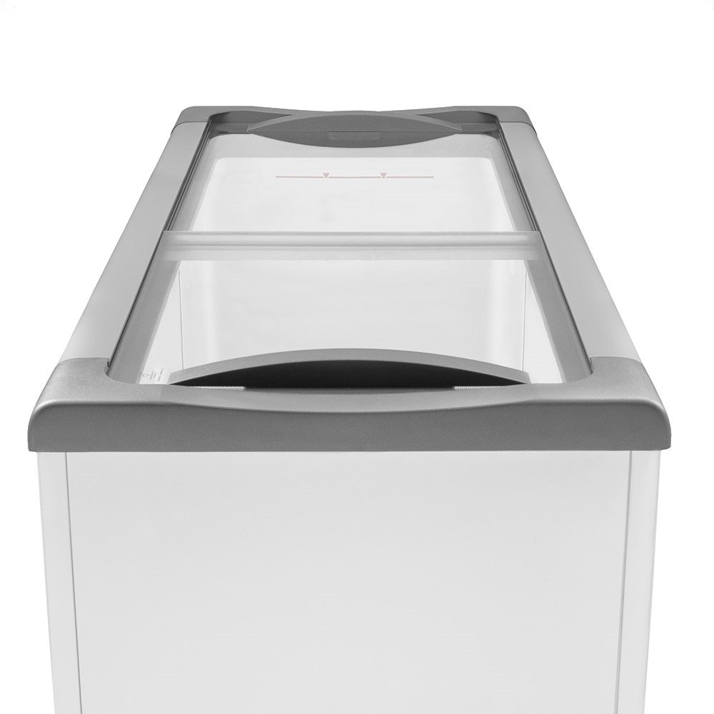 Freezer Horizontal Metalfrio 505 Litros NF55SLB - Com Luz De Led, Branco, 110V