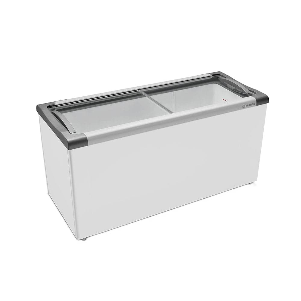 Freezer Horizontal Metalfrio 505 Litros NF55SLD - Com Luz De Led, Branco, 220V