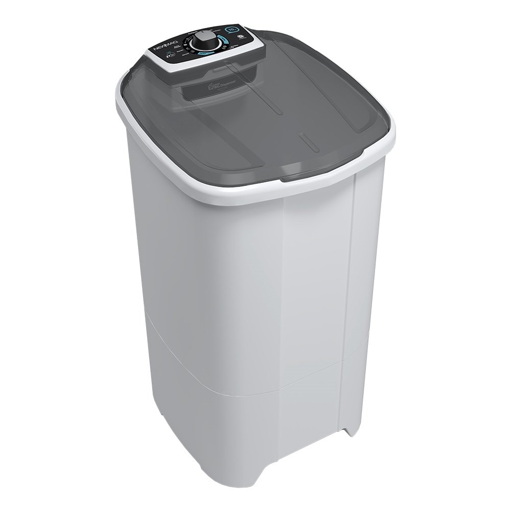 Tanquinho/Máquina de Lavar Roupas Semi-automática 10kg Newmaq, Branca, 110V