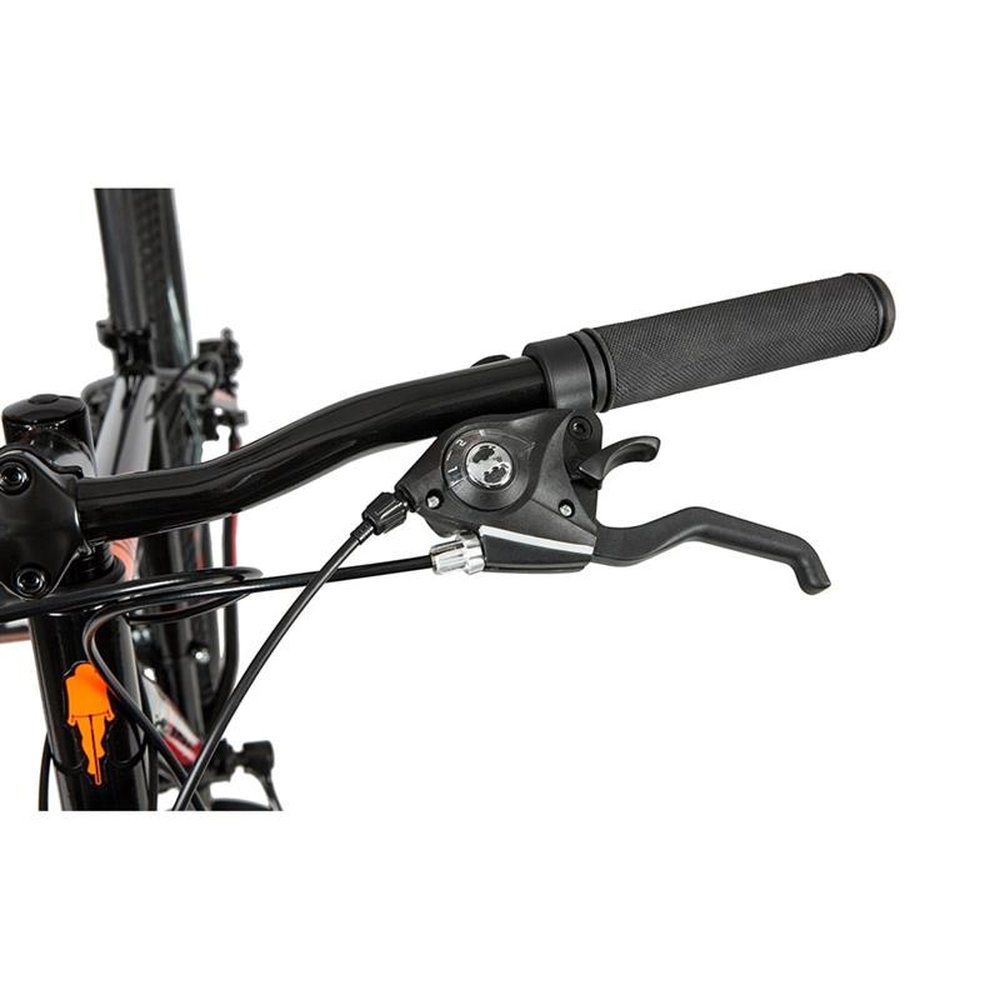 Bicicleta Caloi Vulcan, Aro 29, 21 Marchas, Câmbio Sunrun, Freio a Disco, Preta