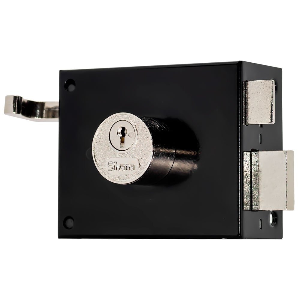 Fechadura Silvana 921 p/ Portão 100mm Preto