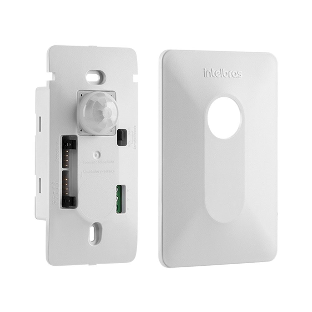 Sensor de Presença Intelbras ESPI180E Embutir Ângulo 120 Bivolt