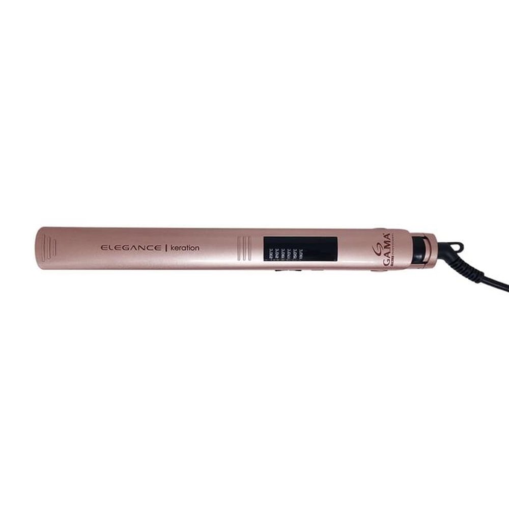 Chapinha/Prancha Gama Elegance LED Keration PRO, 47W, Bege, Bivolt