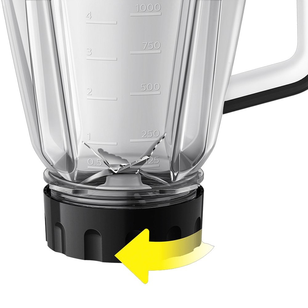 Liquidificador Walita Serie 5000 RI2240/91 - Copo San, 5 Velocidades, 1200W, 3 Litros, Preto, 110V