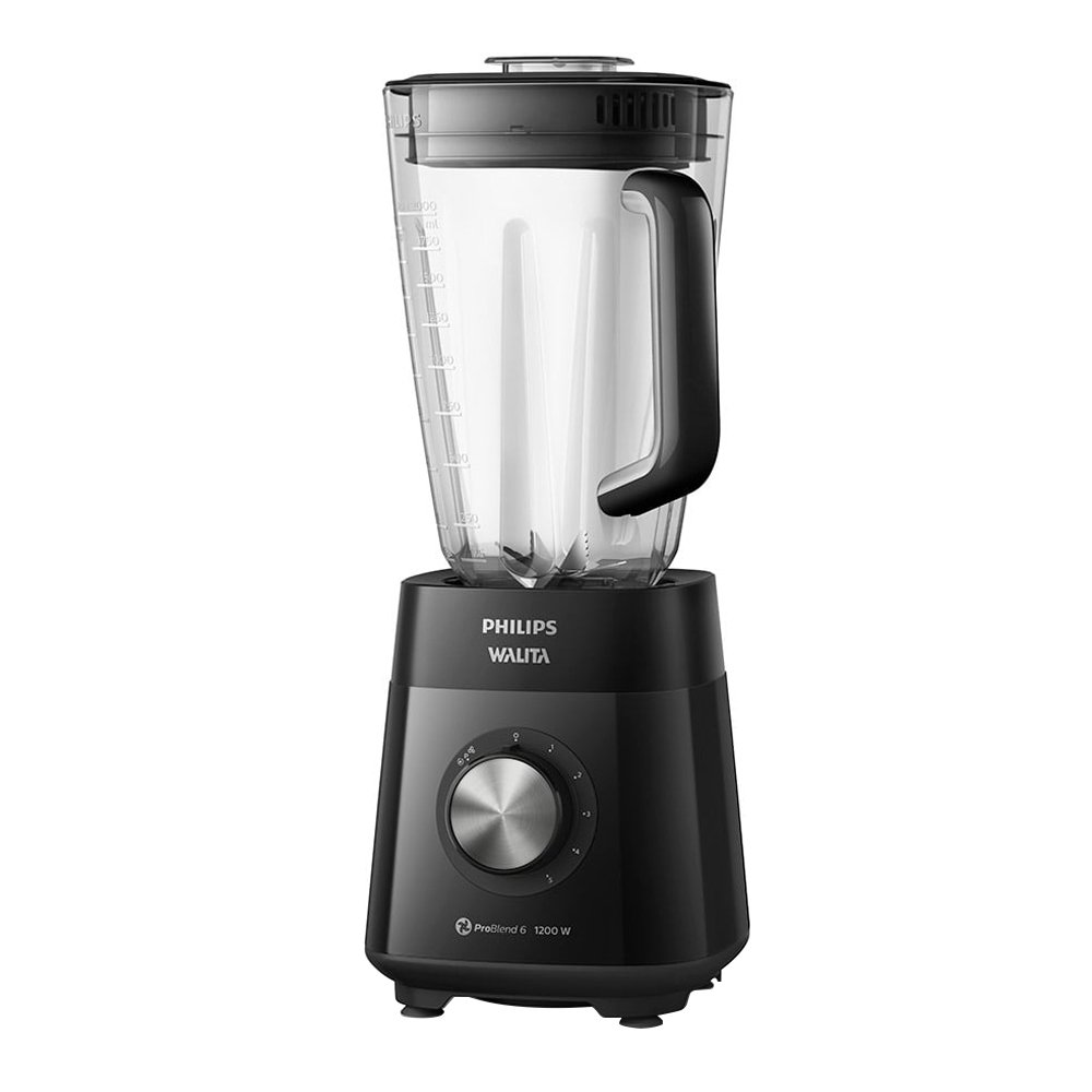 Liquidificador Walita Serie 5000 RI2240/91 - Copo San, 5 Velocidades, 1200W, 3 Litros, Preto, 220V