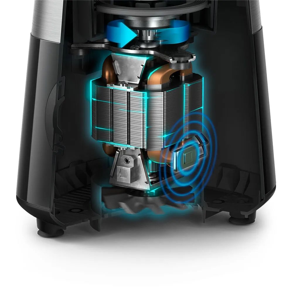Liquidificador Walita Serie 5000 RI2242 - 12 Velocidades, Copo Tritan, 1200W, 3 Litros, Preto 110V