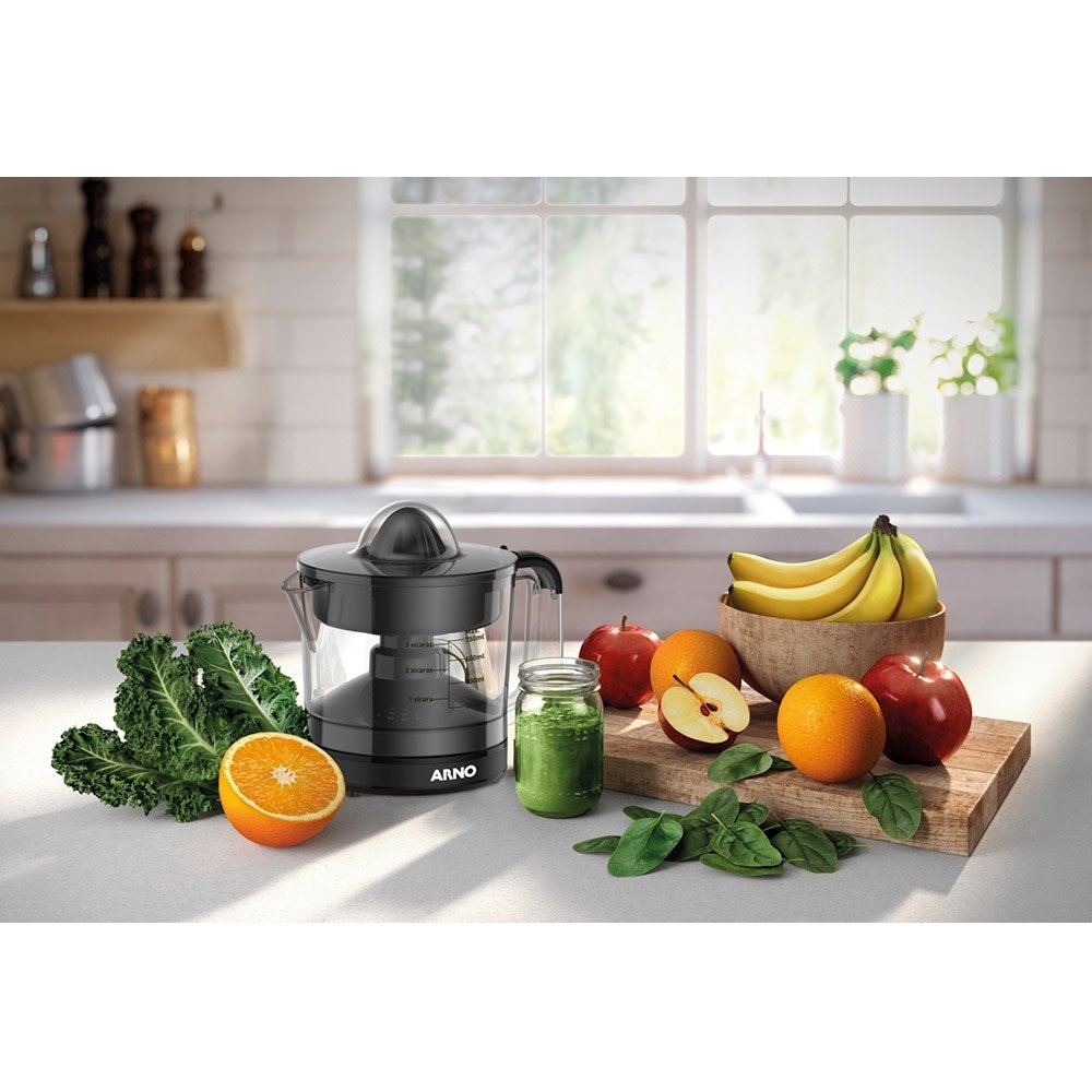 Espremedor de Frutas Arno Express CP31 - 0,75 Litros, 40W, Preto, 220V