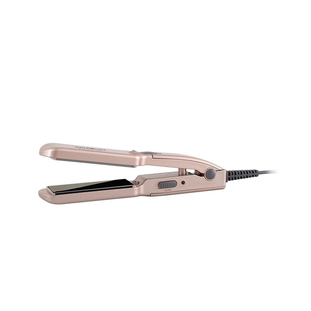 Kit Beleza Britânia Prancha+Secador Travel Rose Gold, Bivolt