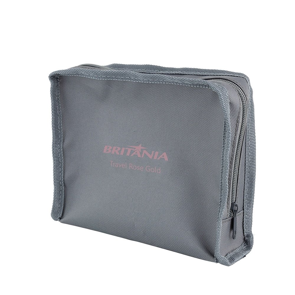 Kit Beleza Britânia Prancha+Secador Travel Rose Gold, Bivolt