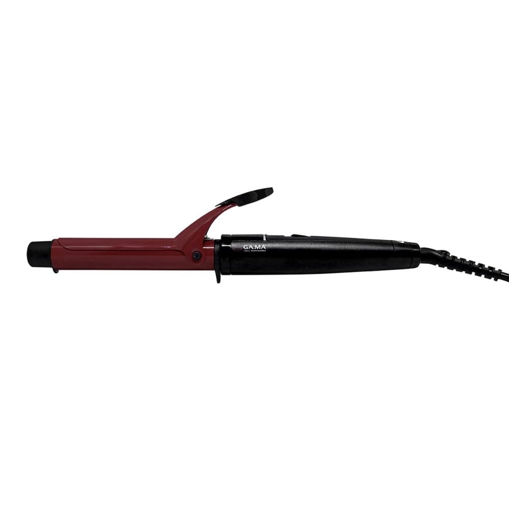 Modelador de Cachos Gama Ceramic Nano Tourmaline NEW, 48W, Preto/Vermelho Bivolt