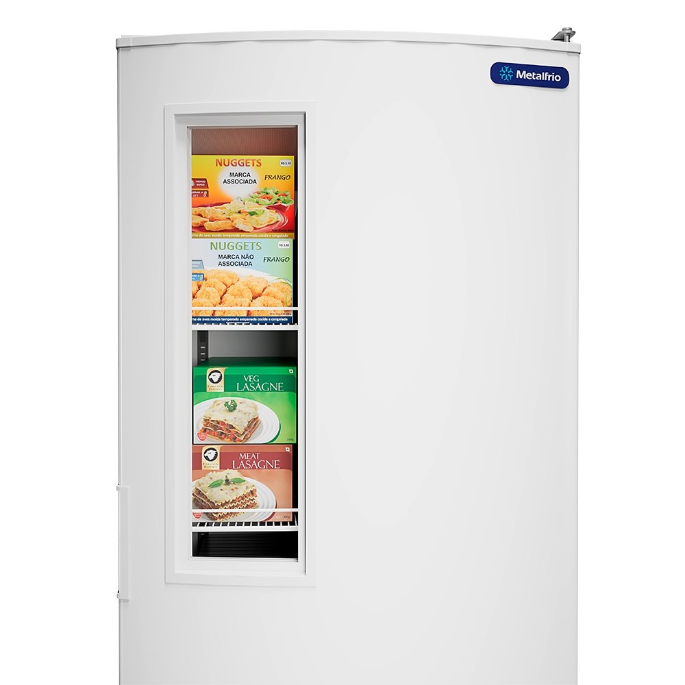 Freezer Vertical Metalfrio 531 Litros VF55FT - Tripla Ação, Branco, 220V
