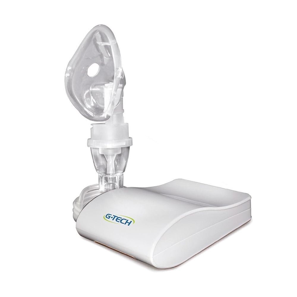 Inalador Nebulizador G-Tech DC1 Ar Comprimido Compact , Branco, Bivolt