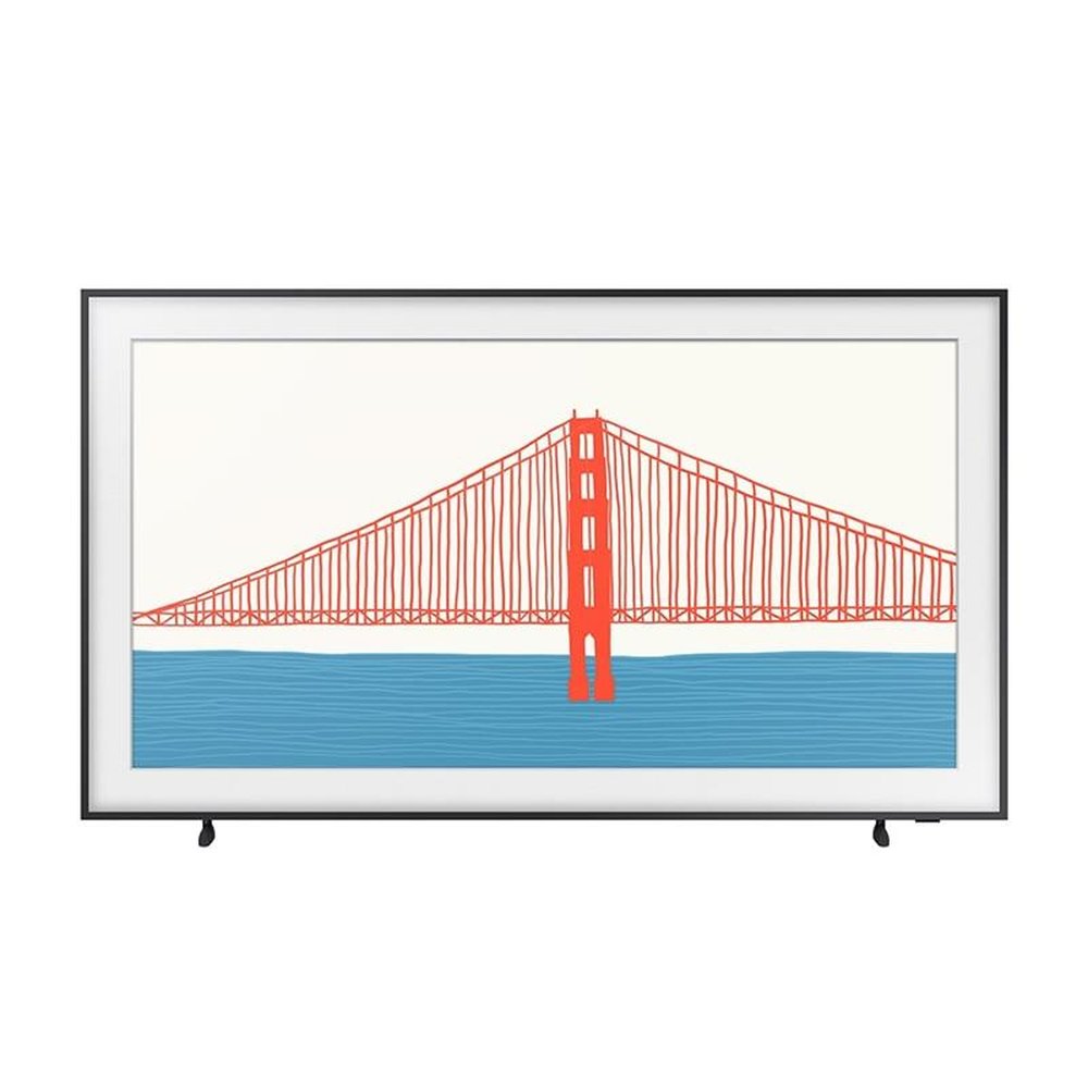 Smart TV QLED 55" Samsung QN55LS03AAGXZD 4K HDR com Wi-Fi, 2 USB, 4 HDMI, The Frame, Design Slim, Smart Things,120Hz