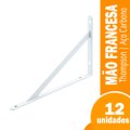 Mão Francesa Thompson 30cm - Embalagem c/ 12 Unidades