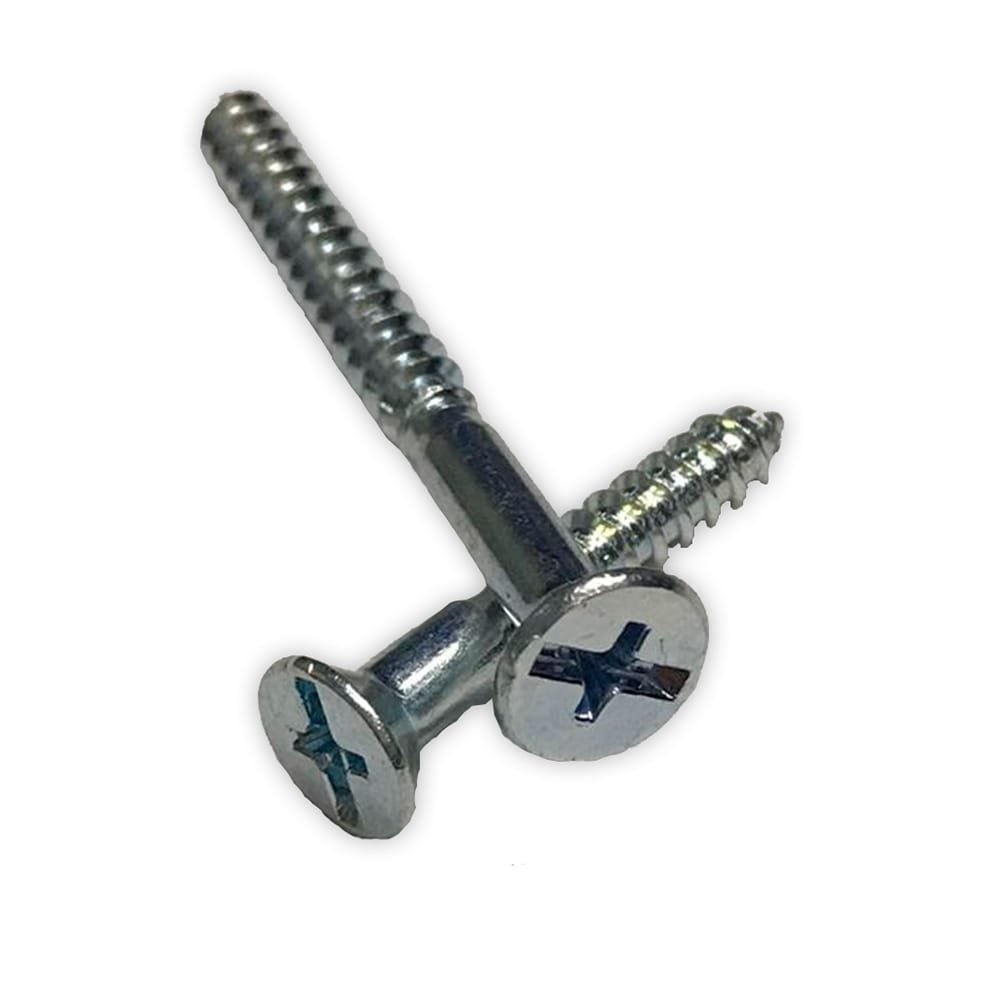 Parafuso Madeira Jomarca Cabeca Chata Philips 3,8X22Mm Zincado - Embalagem com 500 Unidades
