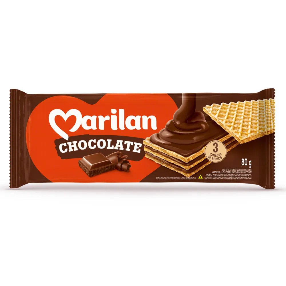 Wafer Marilan 80G Chocolate