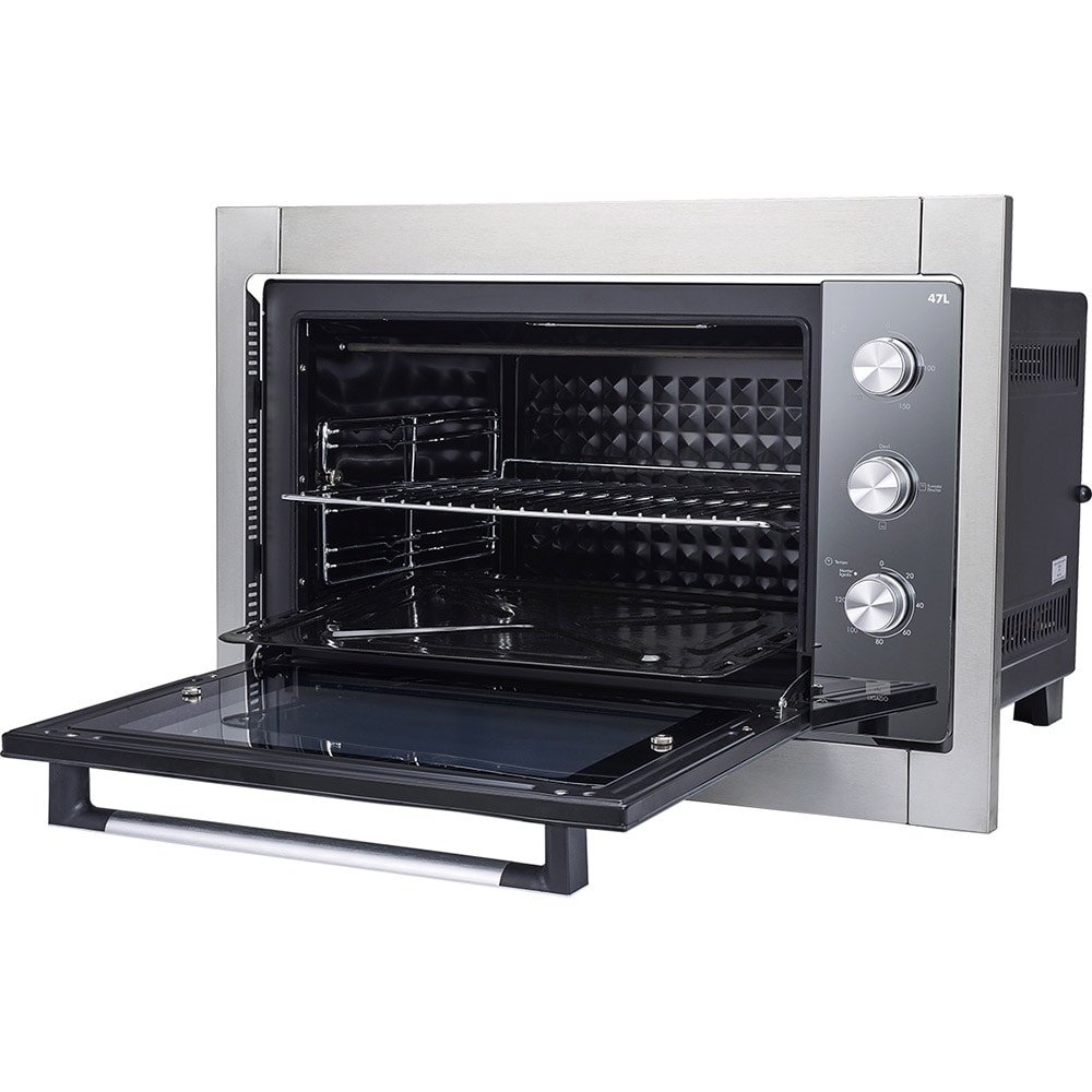 Forno Elétrico de Embutir Britânia 47 Litros BFE47P |  5 em 1, 1600W, 110V
