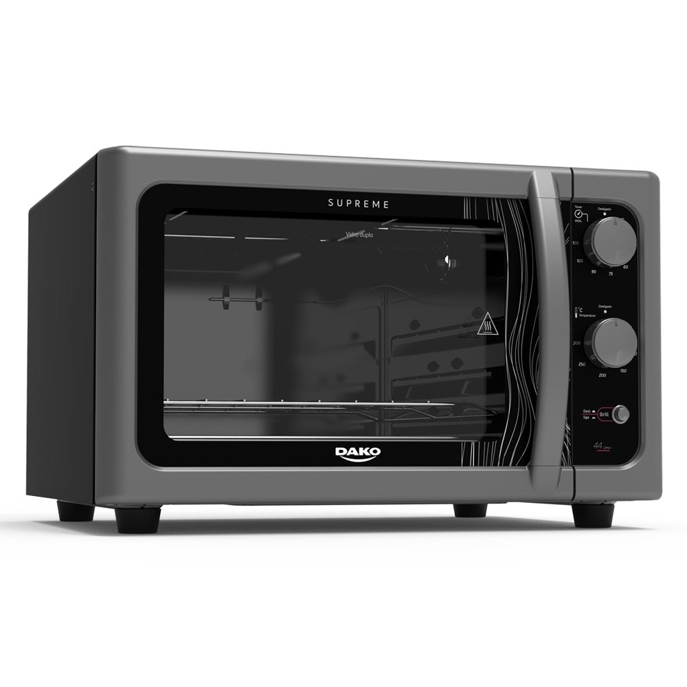 Forno Elétrico de Bancada Dako 44 Litros Supreme, Titanium, 110V