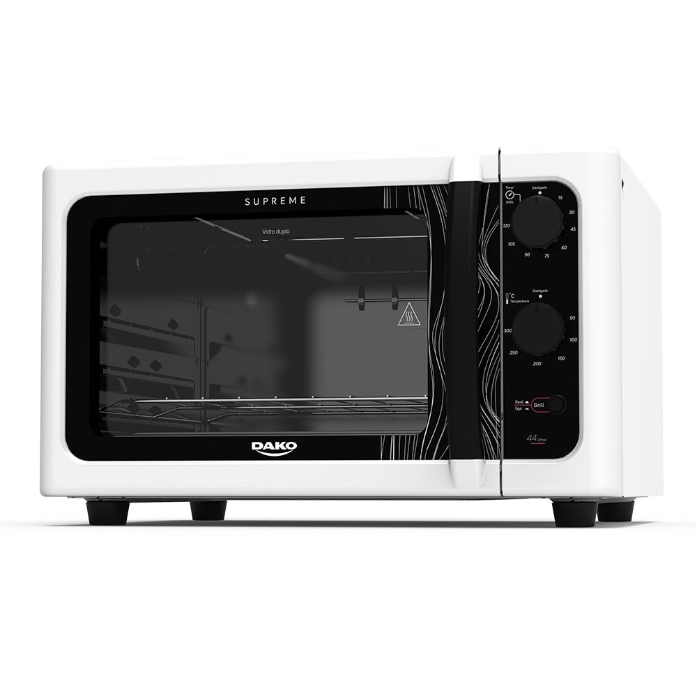 Forno Elétrico de Bancada Dako 44 L Supreme, Branco, 110V