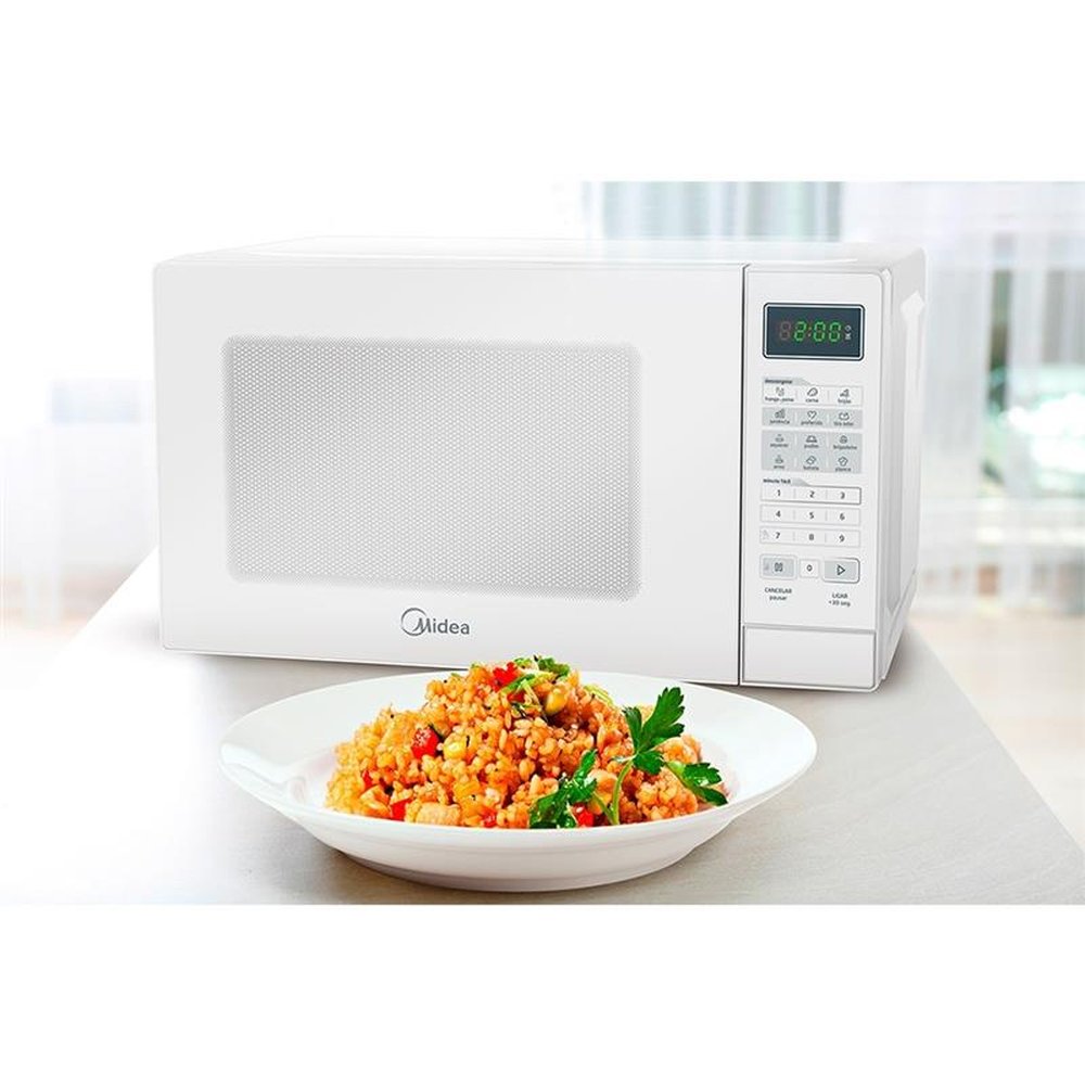 Micro-Ondas Midea 20 Litros MRAB21, Branco, 220V