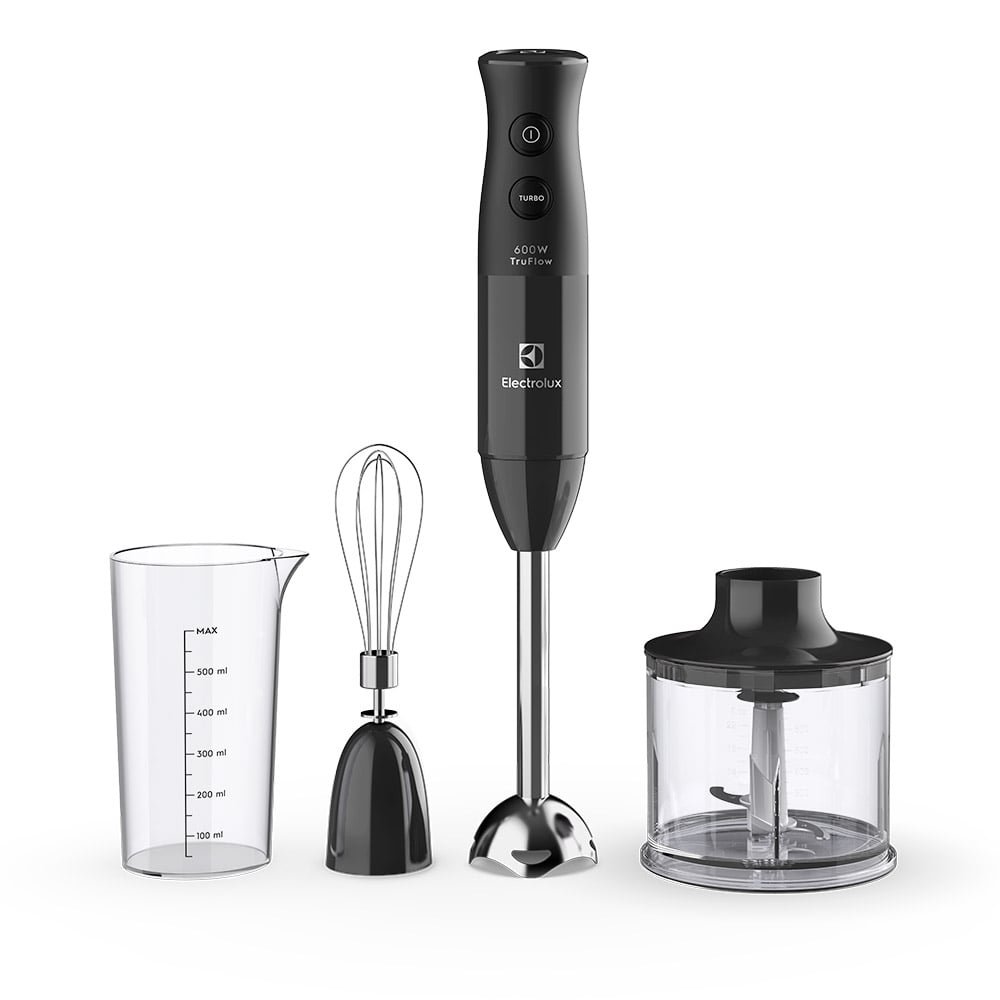 Mixer Electrolux EIB20, 3 em 1, 600W, Preto, 110V