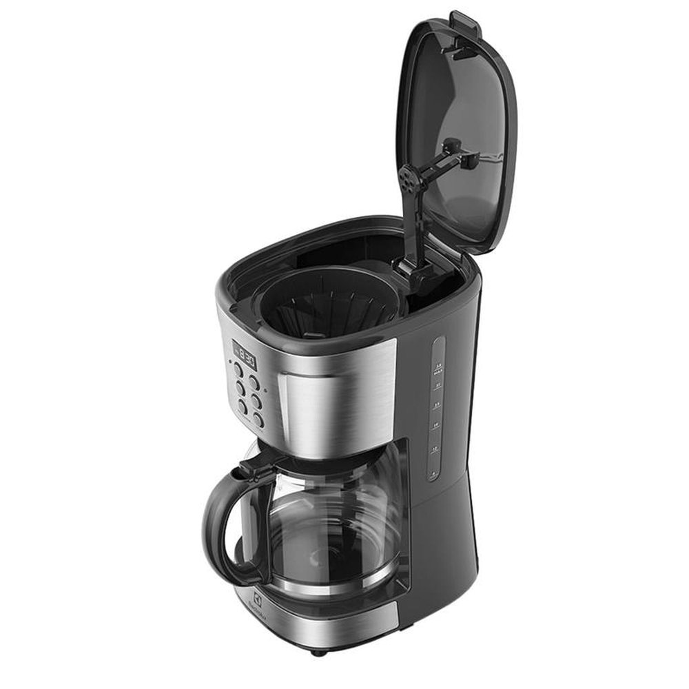 Cafeteira Electrolux Experience Digital ECM30, 900W, 38 Xícaras, Inox, 110V
