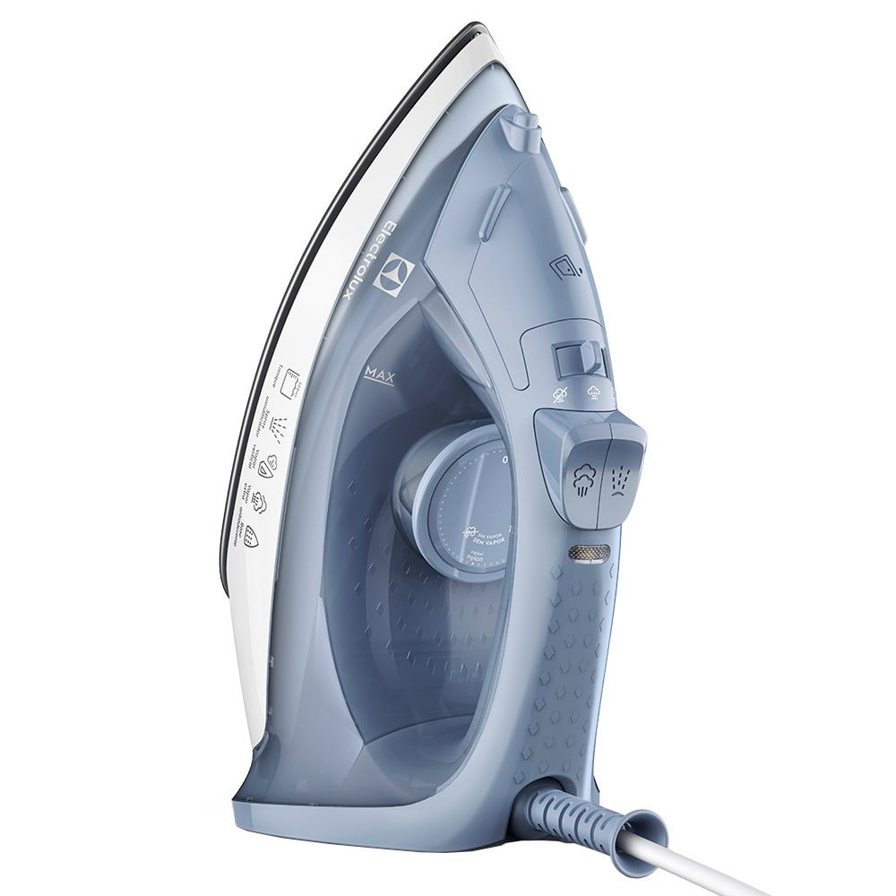 Ferro à Vapor Electrolux ESI10, 1200W, Azul/Branco, 110V