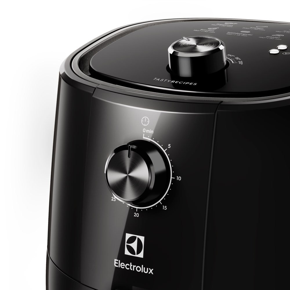 Fritadeira sem Óleo Electrolux Air Fryer EAF10 - 3,2 Litros, 1400W, Preto, 220V