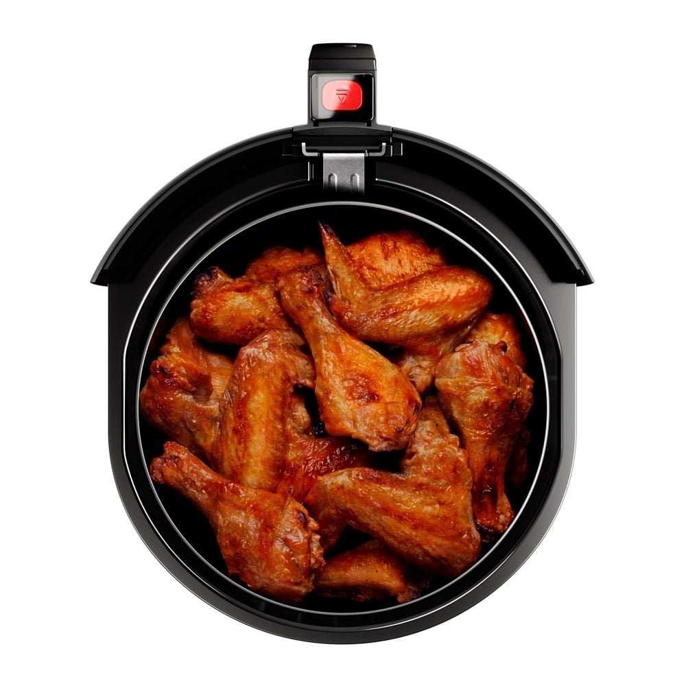 "Fritadeira Air Fryer Electrolux EAF20 - 3,2 Litros, Painel Digital, 1400W, Grafite, 220V