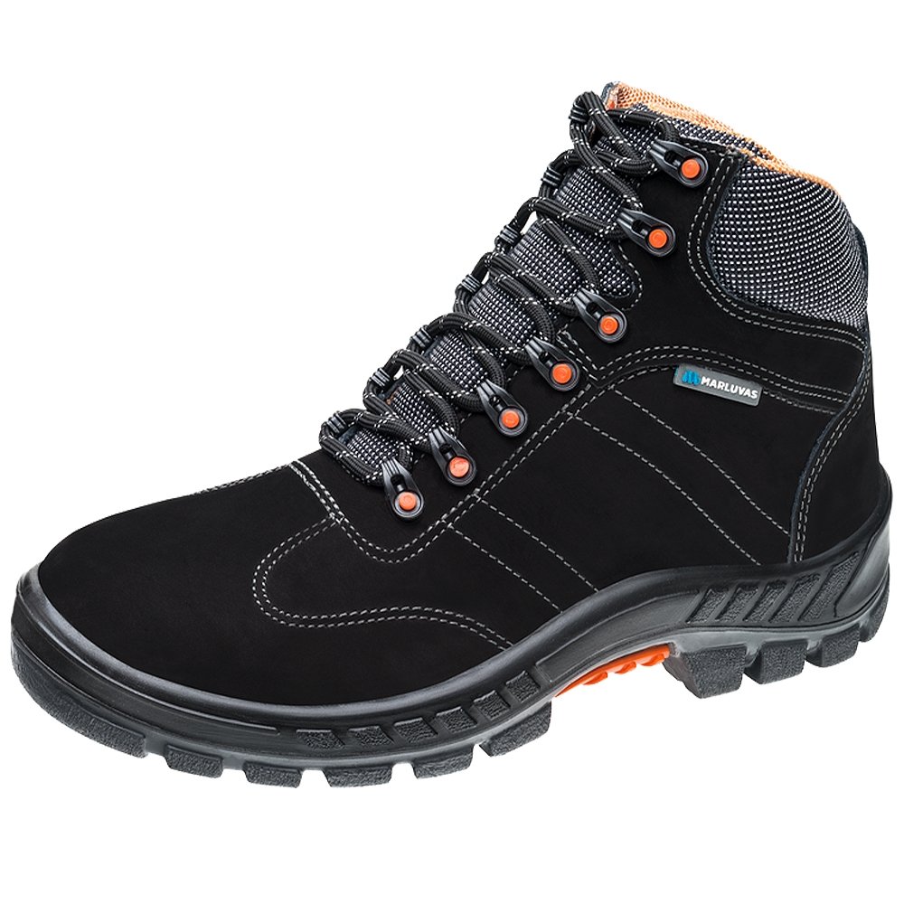 Botina de Segurança Marluvas Nubuck Premier 75BPR29MSP-BP42 Preto 42