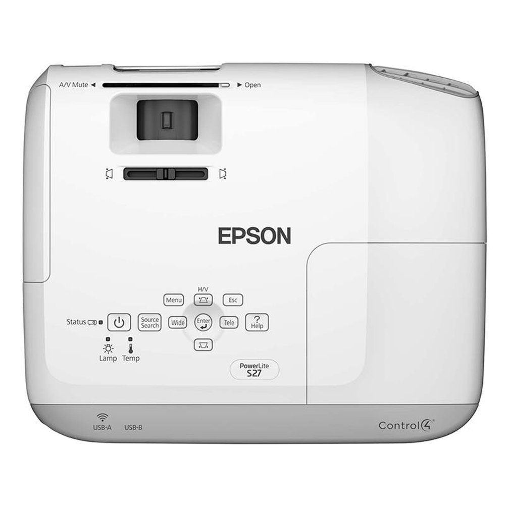 Projetor Powerlite S27 3LCD SVGA HDMI 2700 Lumens Bivolt - Epson