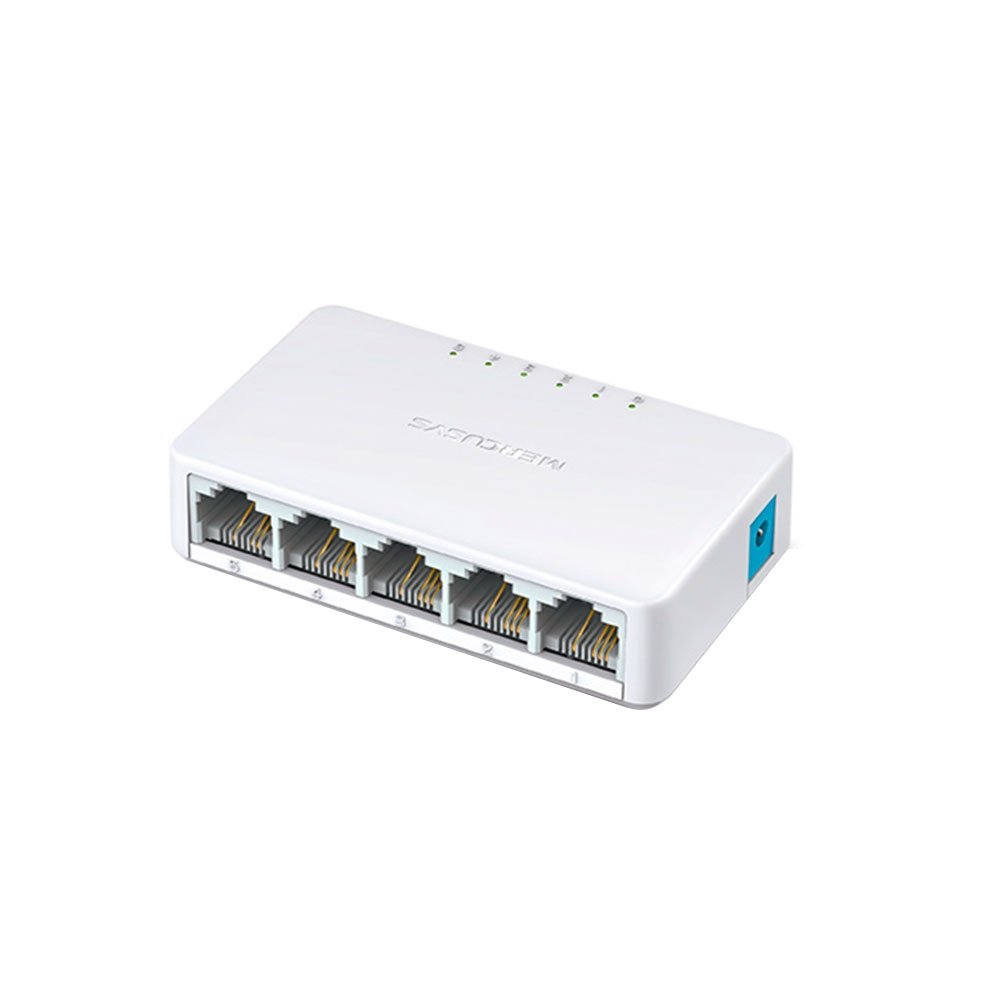 Switch Mercusys MS105 5 Portas, Auto-MDI/MDIX , RJ45 10/100Mbps