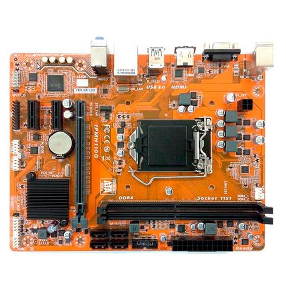 Placa Mãe PCWARE IPMH110G Processador Intel Skylake, DDR4 Mem.2133MHZ