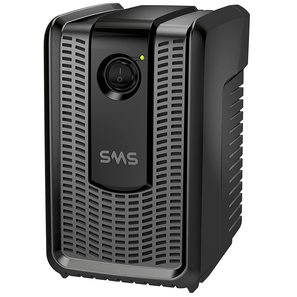 Estabilizador SMS Revolution Speedy, 500VA, 6 Tomadas, Entrada Bivolt e Saída 115V