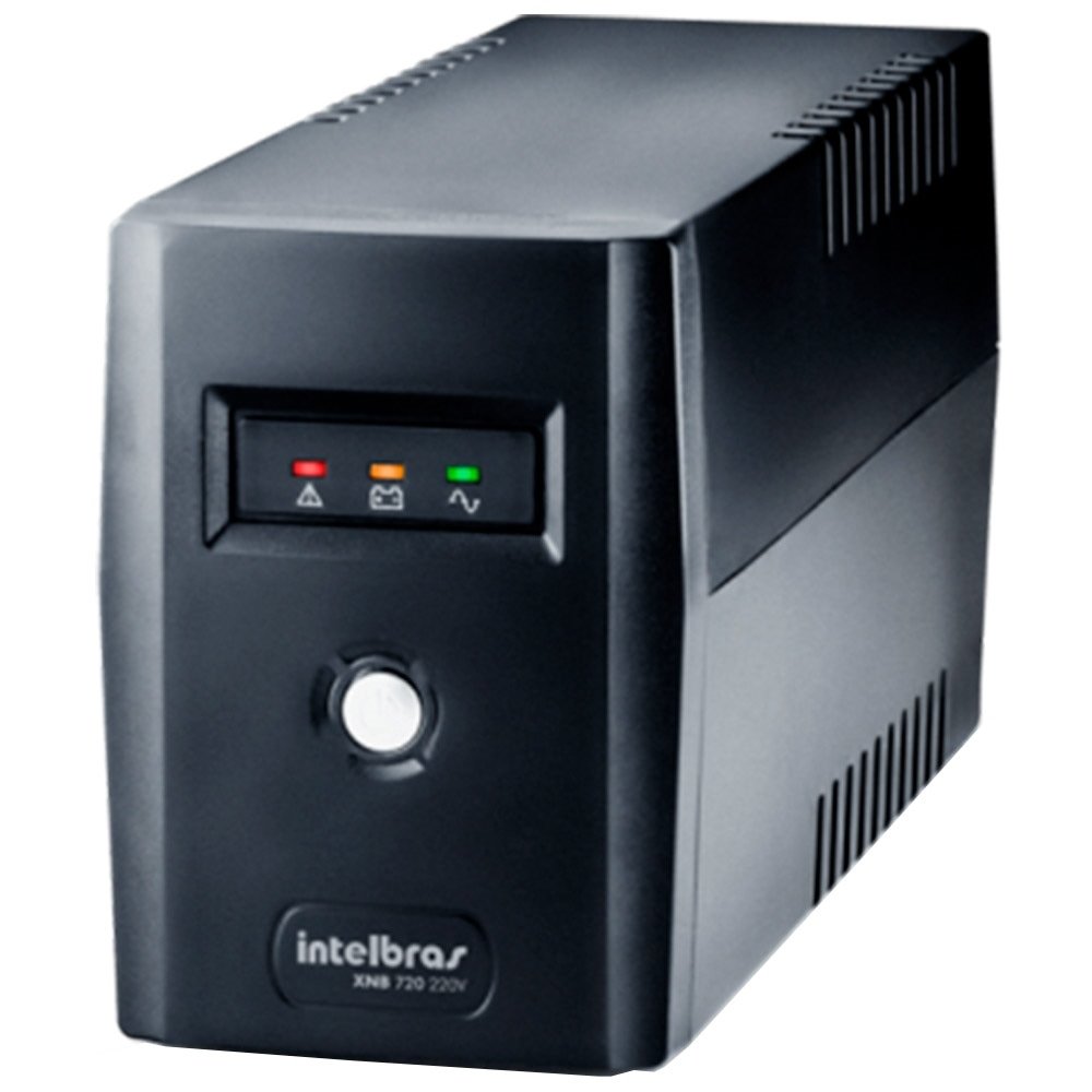 Nobreak Intelbras XNB 720VA 4 Tomadas Preto Entrada e Saída 220V