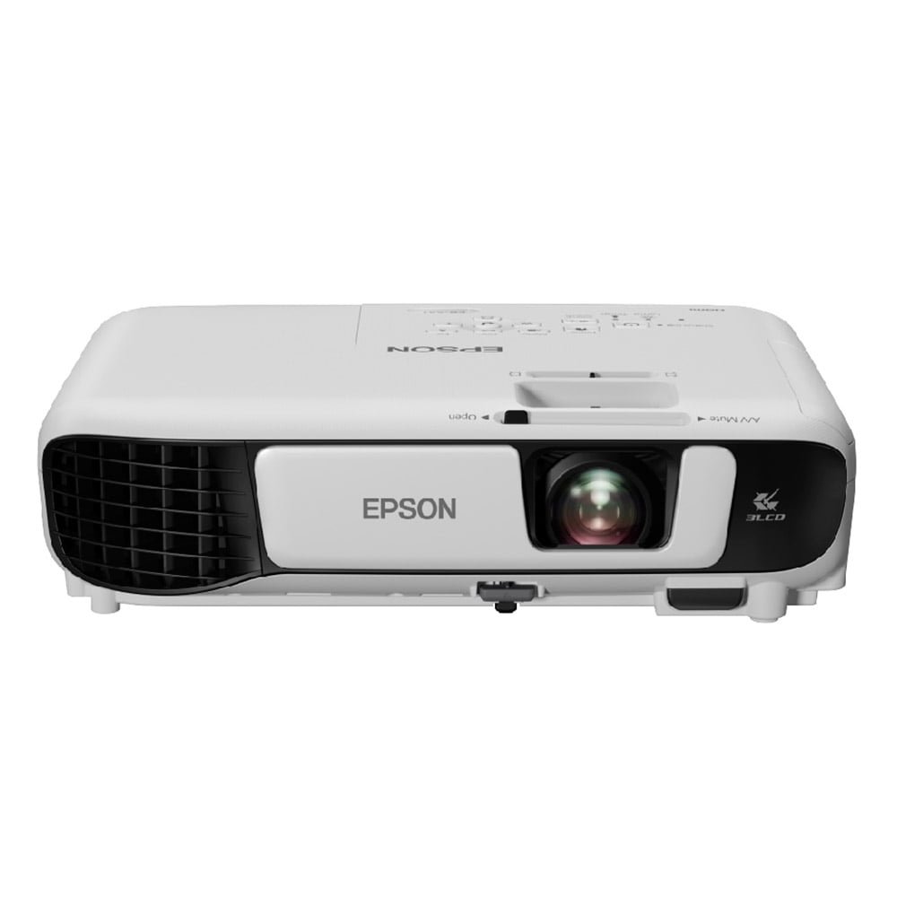 Projetor Epson Powerlite S41+, SVGA 800 x 600, 3300 Lumens, SVGA, HDMI, Branco, Bivolt