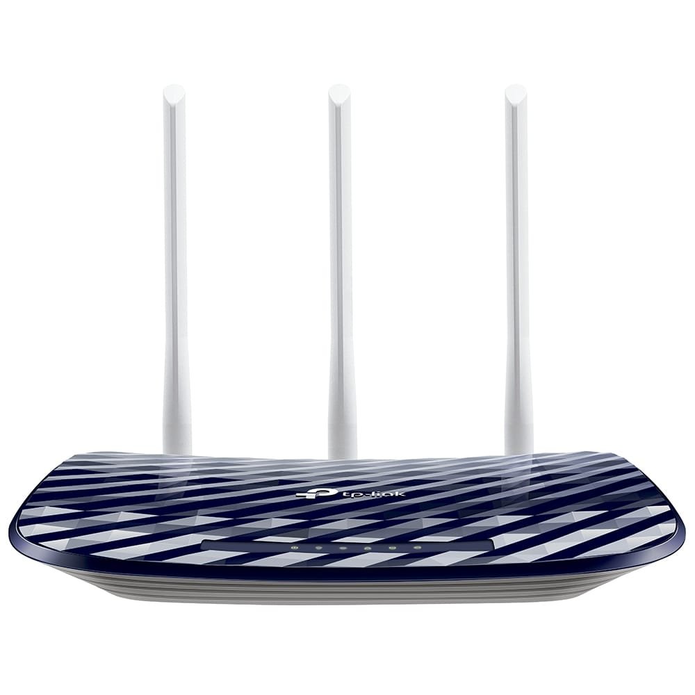Roteador Wireless Tp-Link Archer C20W AC750, 733Mbps, Dual Band, 4 portas, 3 Antenas