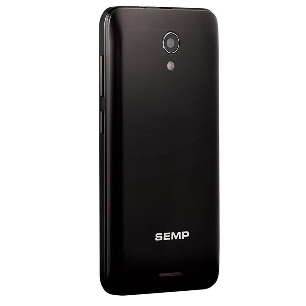 Smartphone Semp GO! 3c, Preto, Tela 4", 3G+Wi-Fi, Android, Câm Traseira 5MP e Frontal 5MP, 8GB