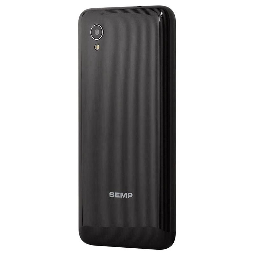 Smartphone Semp Go!5c, Preto, Tela 5", 4G+Wi-Fi, Android 8.1, Câmera Traseira 8MP e Frontal 5MP, 16GB