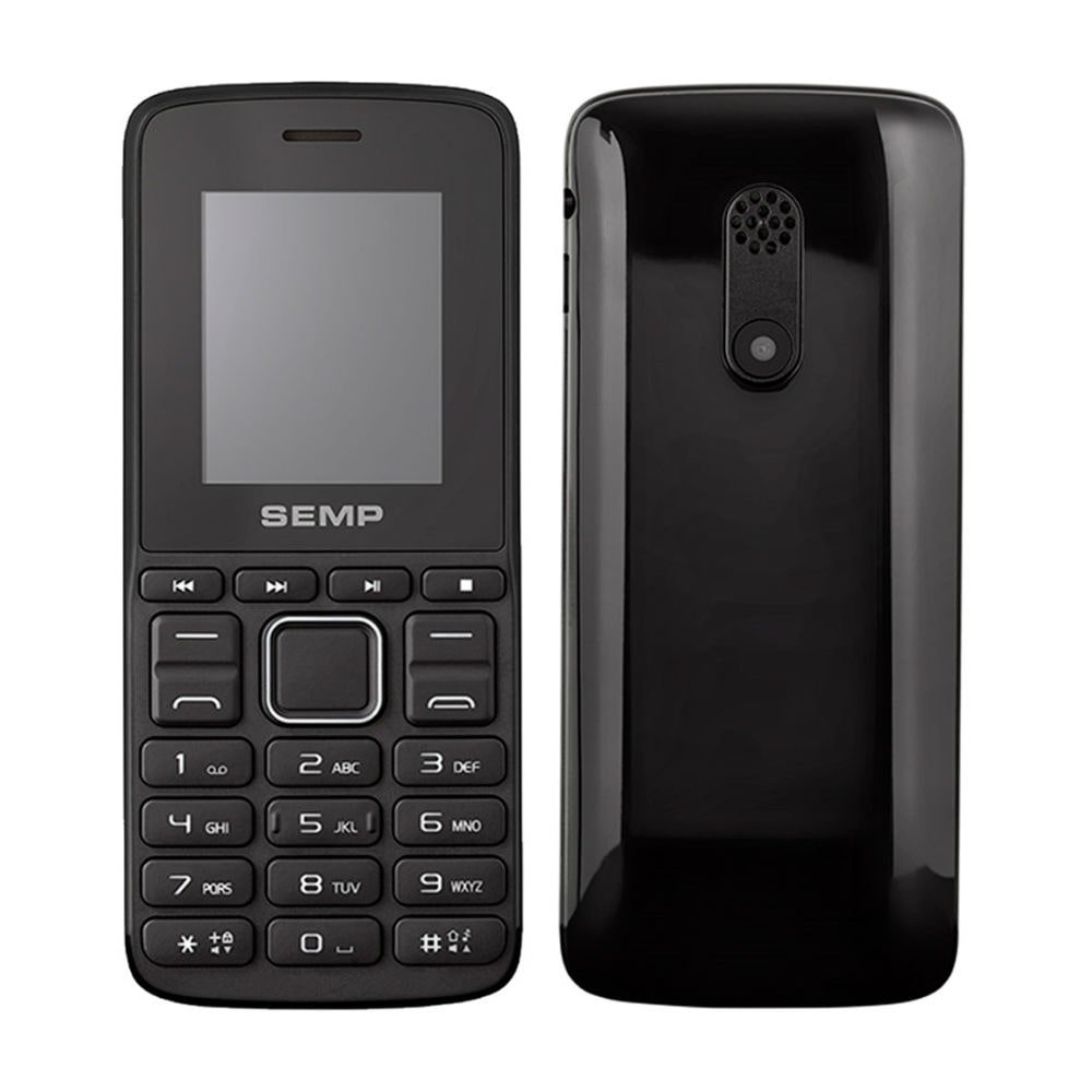 Celular Semp GO 1L 1810, Dual Chip, Preto, Tela 1.8", Câmera 0.3 MP, Bluetooth, Rádio FM