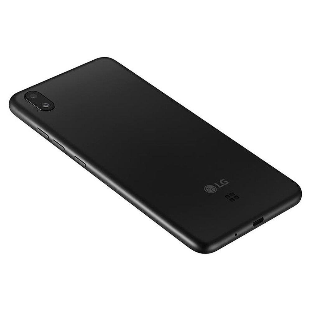 Smartphone LG K8+ Preto, Tela 5.45", 4G+Wi-Fi, Android GO, Câm Traseira 8MP e Frontal 5MP, 1GB RAM, 16GB