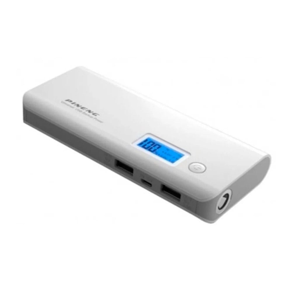 Carregador Portátil Pineng PN968, 10000Mah, Branco