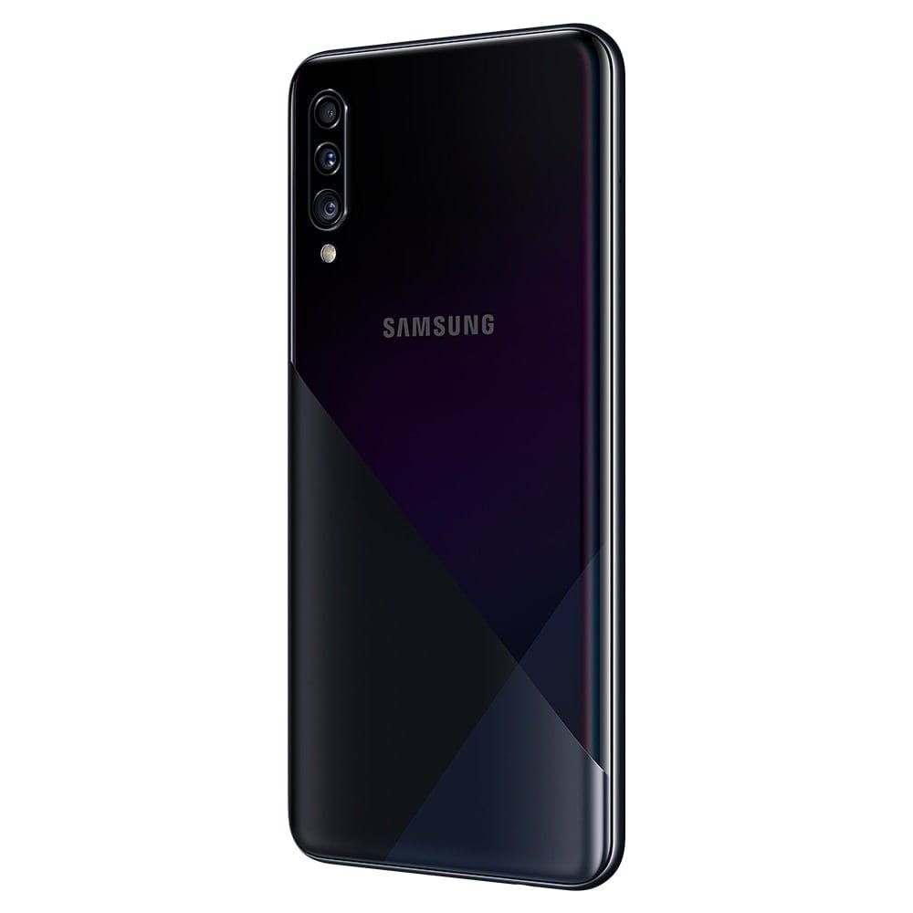 Smartphone Samsung Galaxy A30s, Preto, Tela 6.4", 4G+WI-Fi, Android 9, Câm Traseira 25+5+8MP e Frontal 16MP, 4GB RAM, 64GB