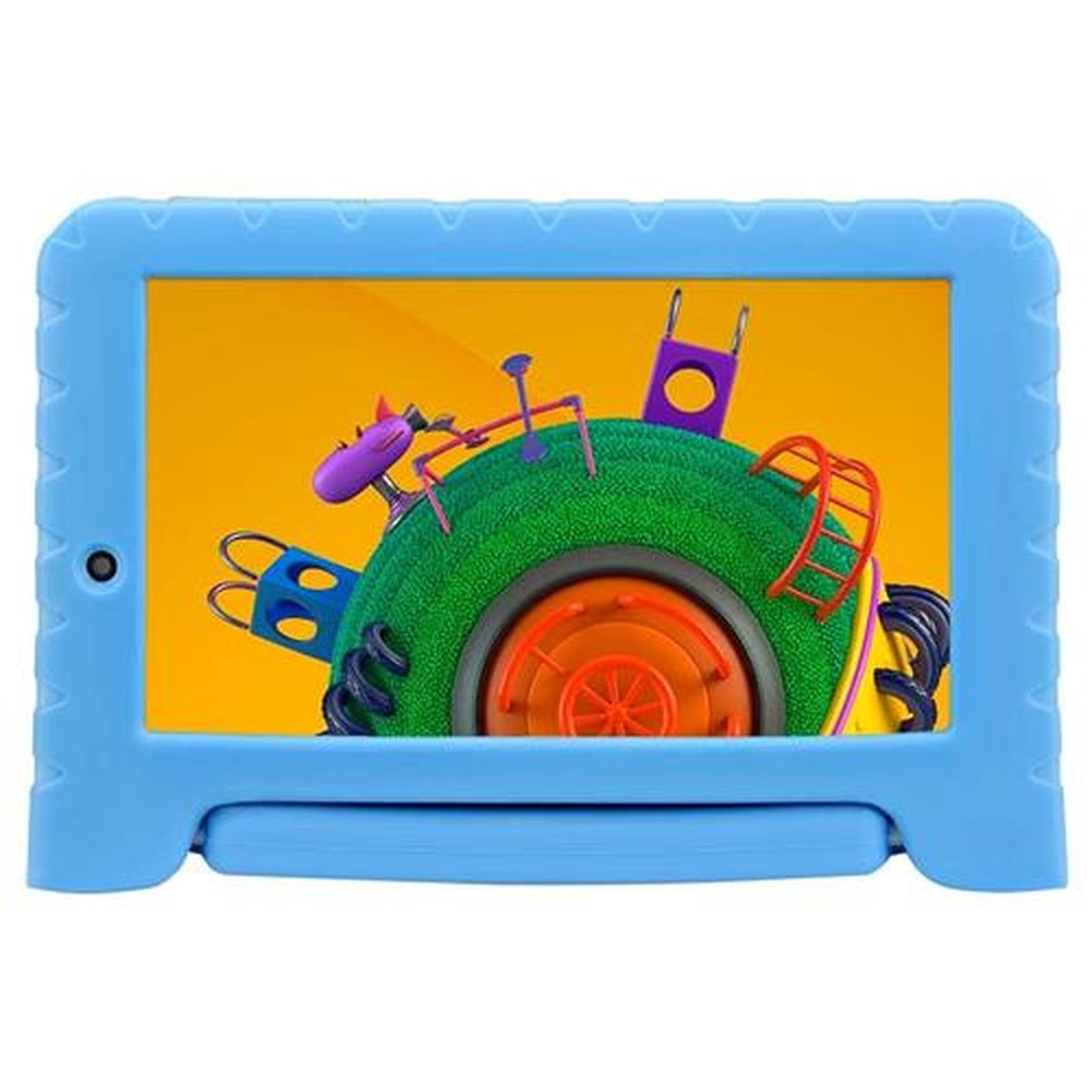 Tablet Multilaser Discovery Kids, Azul, Tela 7", Wi-fi, Android Oreo, 2MP, 16GB