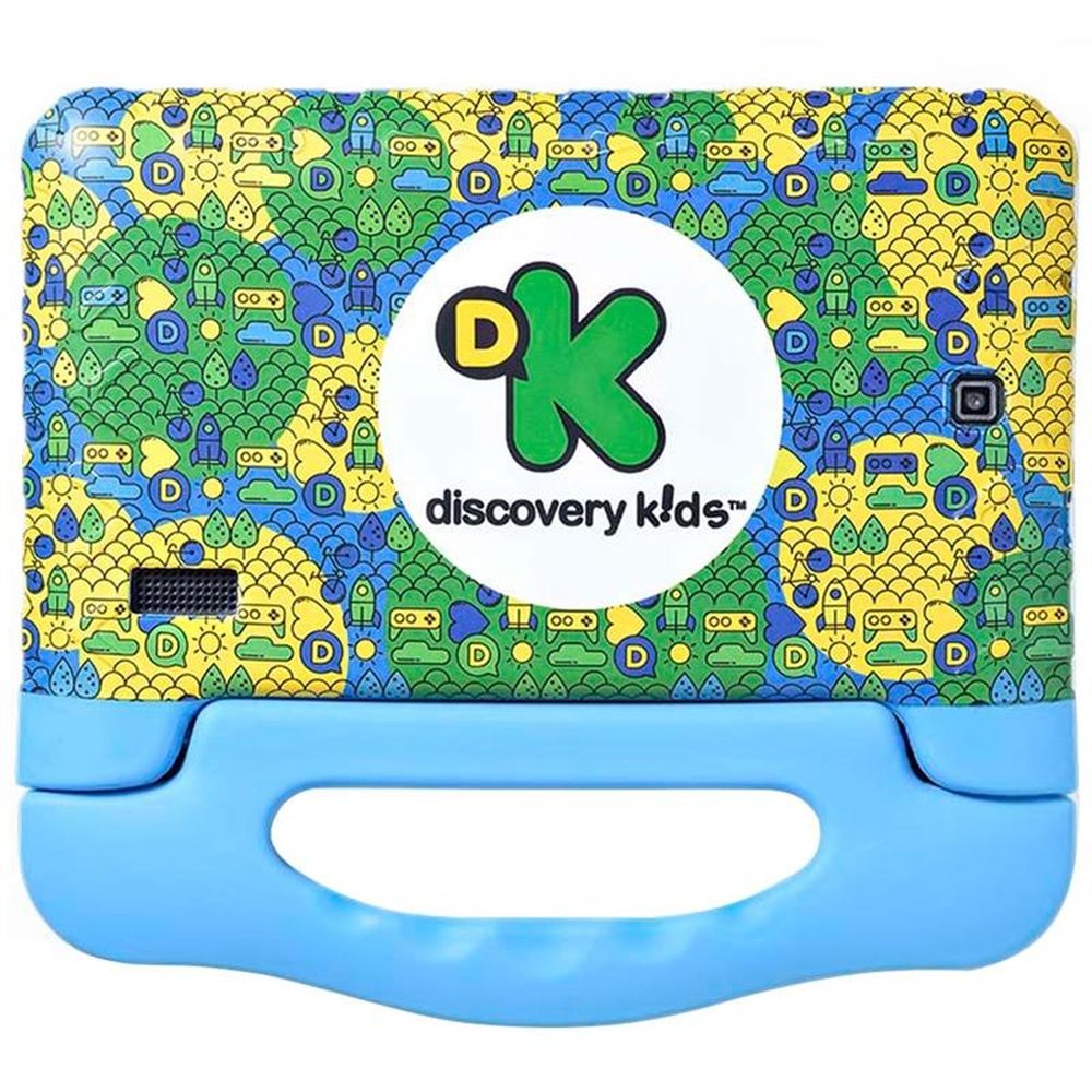 Tablet Multilaser Discovery Kids, Azul, Tela 7", Wi-fi, Android Oreo, 2MP, 16GB