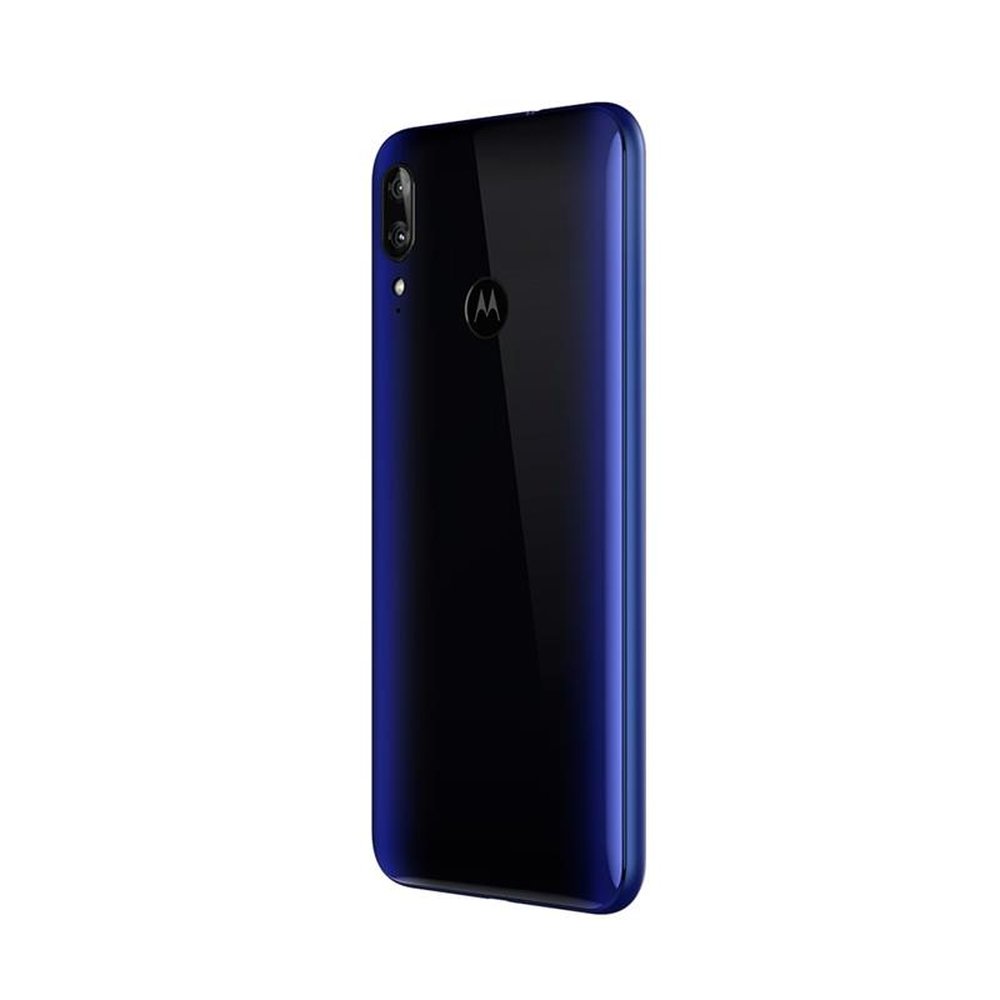 Smartphone Motorola E6 Plus, Dual Chip, Azul Netuno, Tela 6,1", 4G+WiFi, Android, Câm traseira 13+2MP, 32GB