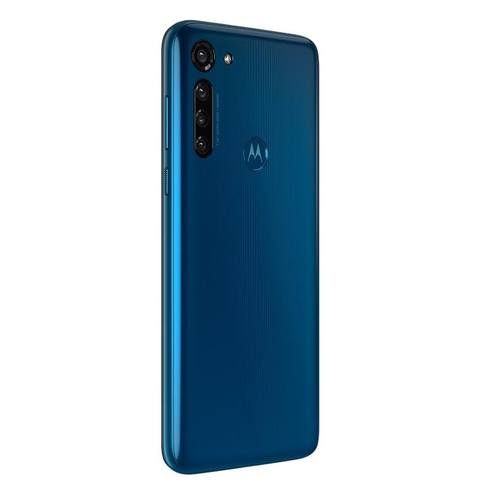 Smartphone Motorola G8 Power Azul, Tela 6.4", 4G+Wi-Fi, Android, Câm Traseira 16+8+8+2MP e Frontal 16MP, 64GB