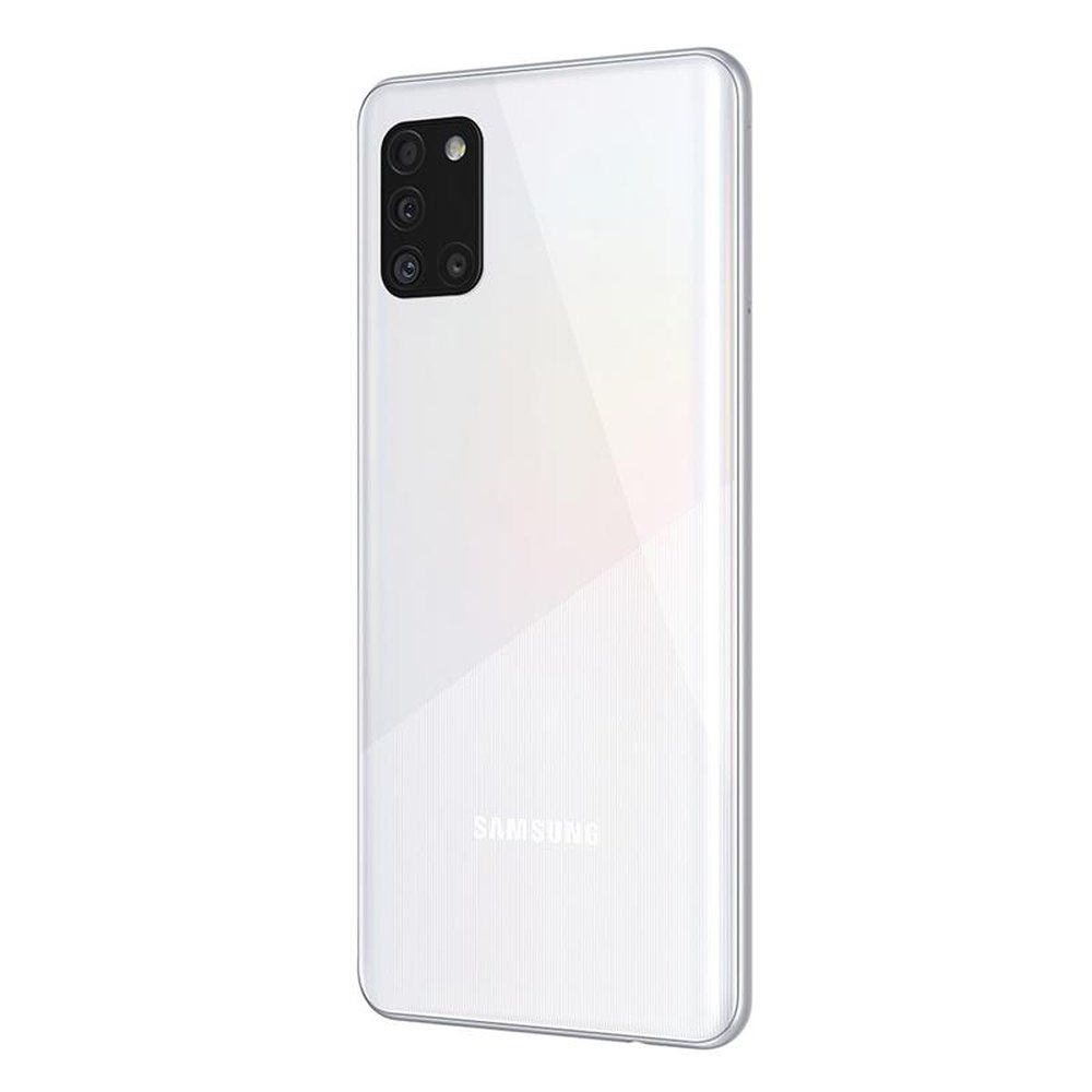 Smartphone Samsung Galaxy A31, Branco, Tela 6.4", 4G+Wi-Fi, Android, Câm Traseira 48M+8+5+5MP e Frontal 20MP, 128GB
